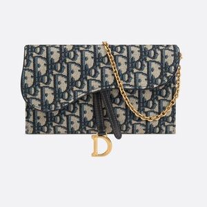 Dior Saddle Wallet on Chain